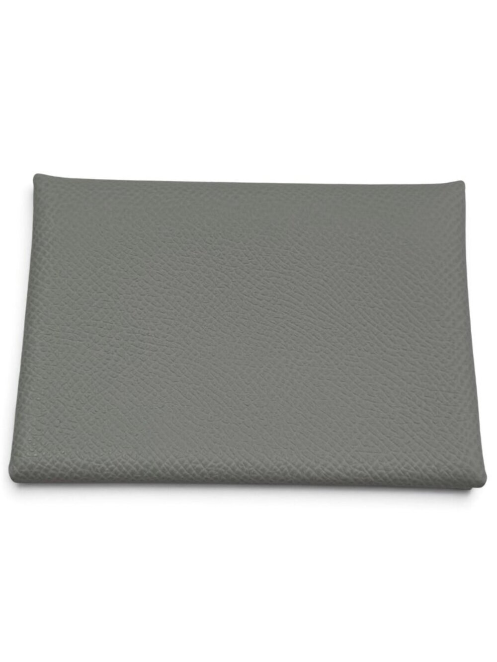 Hermes Calvi Duo Veau Epsom Blue Glacier Silver Sellier Wallet